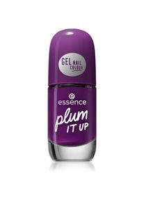 Essence Gel Nail Colour nail polish shade 54 Plum It Up 8 ml