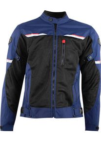 Rusty Stitches Ruben, textile jacket , color: Dark Blue/Black , size: M