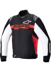 Alpinestars Monza Sport, giacca in tessuto , colore: Nero/Bianco/Rosso Fluo , dimensione: XL