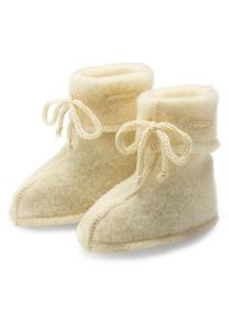 Engel Baby shoes merino fleece Natural, 50/56