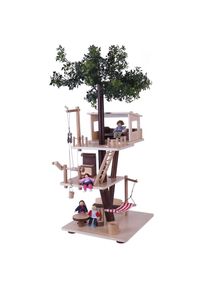 EVEREARTH Puppenhaus »Baumhaus«, FSC®- schützt Wald - weltweit, Puppenhäuser, 2748893519-0 beige