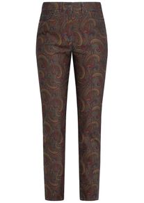 Recover Pants Dames Broek geel / donkergroen / rood 20