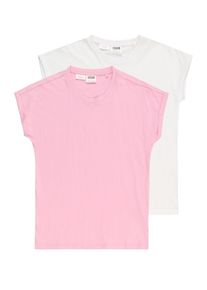 Urban Classics T-Shirt Filles rose, blanc taille 146-152