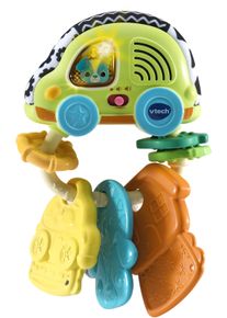 Vtech® Lernspielzeug »Vtech Baby, Babys Autoschlüssel« bunt, Interaktiver Spielzeug-Autoschlüssel aus nachhaltigem Material