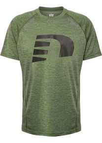 Newline Heren Functioneel shirt 'Orlando' olijfgroen / zwart XXL