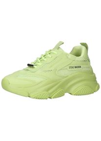 Steve Madden Dames Sneakers laag limoen / zwart 36
