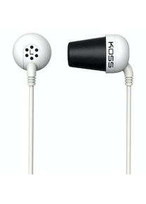 Cuffie con filo, Earphones In Ear, Auricolari Leggeri Compatibili con Smartphone Plug W Classic, Bianco
