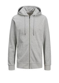 Jack & Jones Nadměrn&aacute; velikost: Jack & Jones, Mikina s kapuc&iacute; Světle &scaron;ed&aacute;