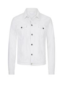 Plus size : Baldessarini, Jean jacket in Candiani denim in a White
