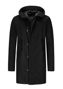 plussize: Nadměrná velikost: Peuterey, Parka puchowa z pikowaną podszewką Czarny
