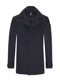 Plus size : BOSS, Casual jacket with removable yoke in a Blue