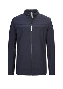 s.Oliver Plus size : s. Oliver, Softshell jacket with quilted shoulder sections in a Blue