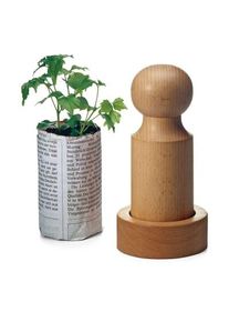 Manufactum Paper pot press beech wood