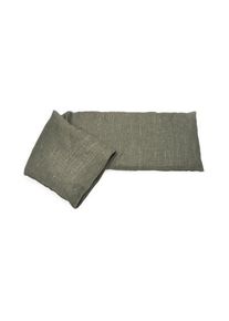 Linen heat pad Grey green,