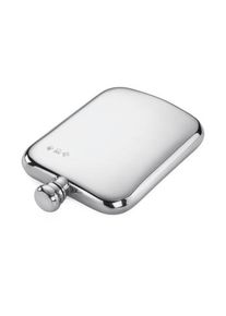 Pinder Bros British hip flask pewter 6 oz,