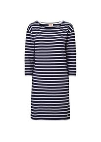 Armor lux Ladies knit dress curled Blue-White, XS