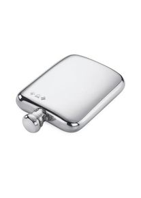 Pinder Bros British hip flask pewter 4 oz,