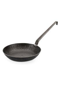 TURK Wrought Iron Frying Pan with High Rim 24 cm,