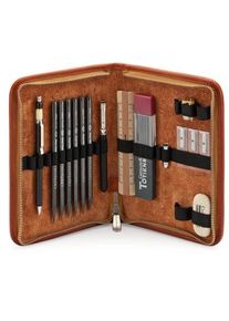 Sonnenleder Leather writing case with filling Natural,