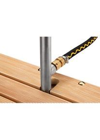 Shower grate larch wood