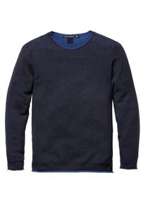 Hannes Roether Mens knit sweater Blue-Cobalt, S