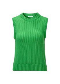 Knowledge Cotton Apparel Ladies knitted sweater Apple green, XS