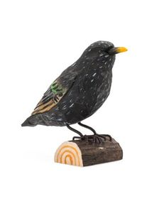 Wildlife Garden Star lime wood hand carved