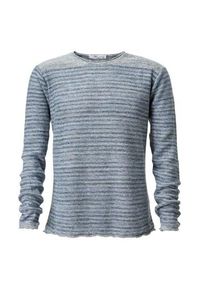 Inis Meáin Men sweater linen Green-Blue, S