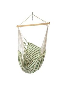 CHICO H&auml;ngematten Hanging chair cotton Beige/Green,