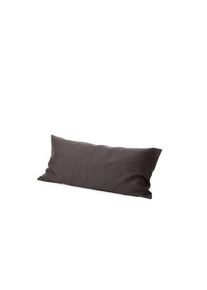 Schlitzer Leinen-Industrie Driessen Pillowcase linen batiste Slate gray, 40 × 80 cm