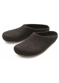 Gottstein Felt slipper Jurassic sheep Dark brown, 39