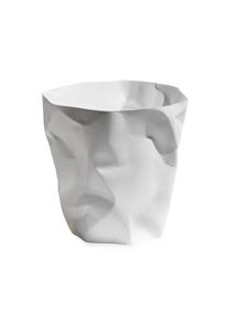 Wastebasket Bin White,