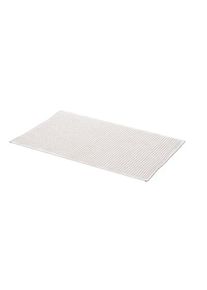 Leinenweberei Vieböck Bath mat waffle piqué half linen White,