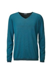 Seldom Men sweater V-neck Petrol, XXL