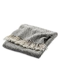 Royal Knit Blanket salt and pepper