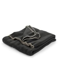 STEINBECK Virgin wool blanket Anthracite,