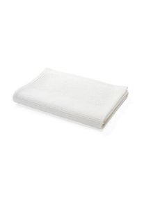Leinenweberei Vieböck Shower towel waffle piqué half linen White,