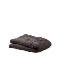 Schlitzer Leinen-Industrie Driessen Comforter cover linen batiste Slate gray, 135 × 200 cm