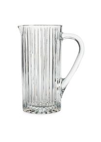 RCR Cristalleria Italiana Glass jug ribbed