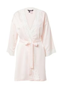 Lauren by Ralph Lauren Lauren Ralph Lauren Szlafrok dla kobiet różowy pudrowy / biały Rozmiar XS