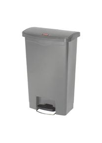 Rubbermaid Slim Jim Treteimer Grau 50L