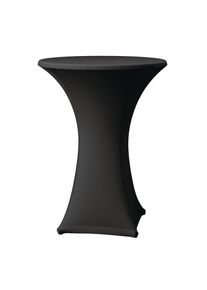 Tischhusse Für Stehtische Samba Schwarz 85Cm