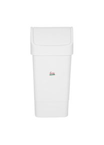 Syr Abfalleimer Mit Schwingdeckel Weiß 50L