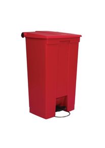 Rubbermaid Abfalleimer Rot 87Ltr
