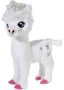 Heunec® Kuscheltier »Crownie, Alpaka, 20 Cm«, Stehend weiß, Stofftier »CROWNIE Alpaka, 20 cm«