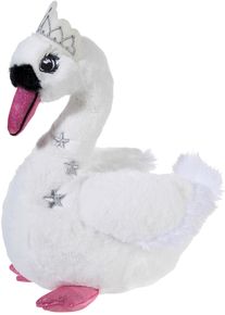 Heunec® Kuscheltier »Crownie, Schwan, 30 Cm« weiß, Stofftier »CROWNIE Schwan, 30 cm«