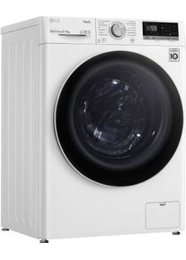 LG Waschtrockner »V5Wd96Tw0«, Aqualock® Vollwasserschutz weiß, Inverter Direct Drive™: langlebig, leise und energieeffizient