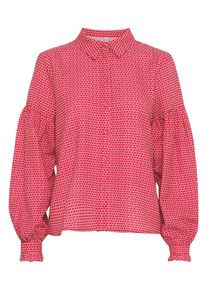 Pulz Jeans Dames Blouse 'Savino' rosa / rood M