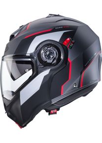 CABERG Duke Evo Move, flip up helmet , color: Matt Grey/Black/Red , size: L