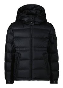 Moncler Enfant Kinder Zwart Lichtgewicht donsjack voor meisjes